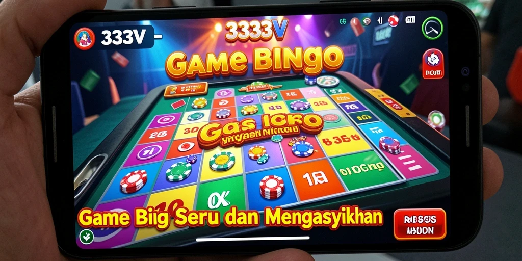 Tampilan gameplay Bingo yang seru dan mengasyikkan di 333V.
