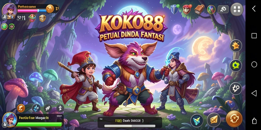 Screenshot KOKO88 menampilkan gameplay petualangan yang mendebarkan.