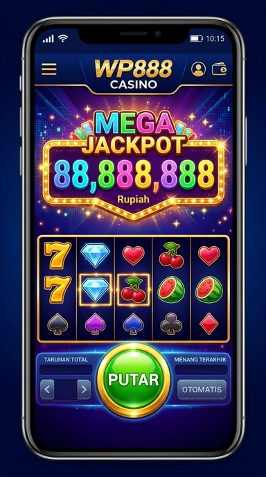 Tampilan utama aplikasi wp888 dengan koleksi aplikasi yang beragam.